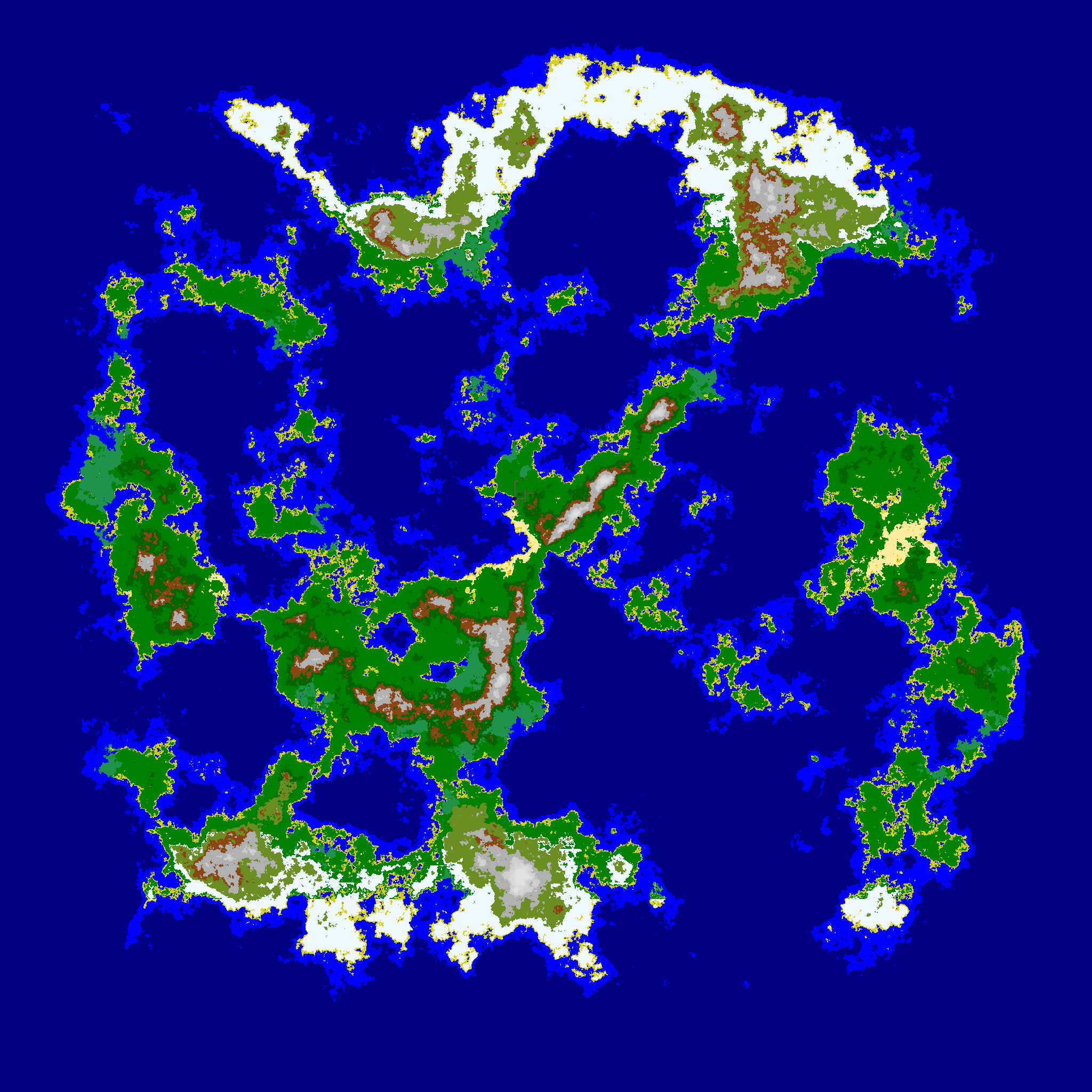 Luminari wilderness map